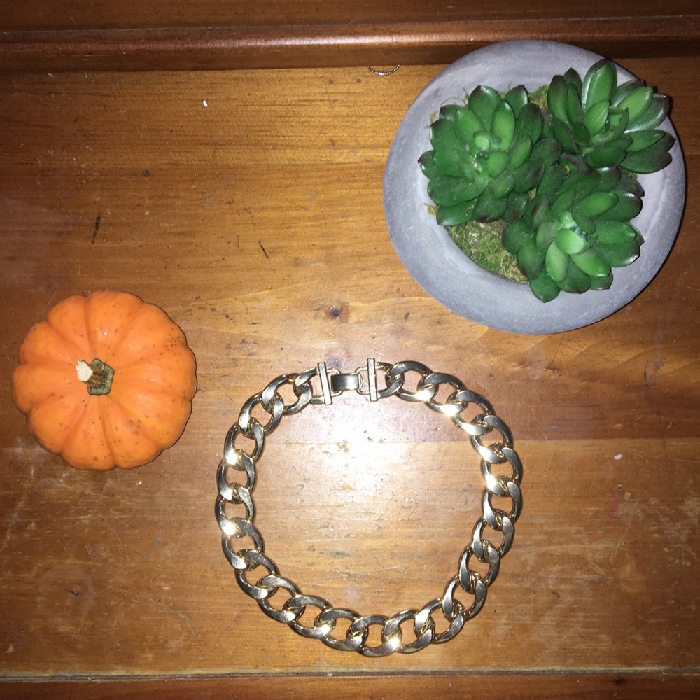 Faux Chunky Gold Chain